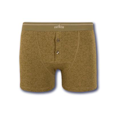Le Patron Boxers Bicycles olive green riviera blue L Produktbild 1