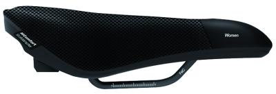 Terry Sattel Fisio ClimaVent Gel Max Lady mit &Ouml;ffnung black  Produktbild 1