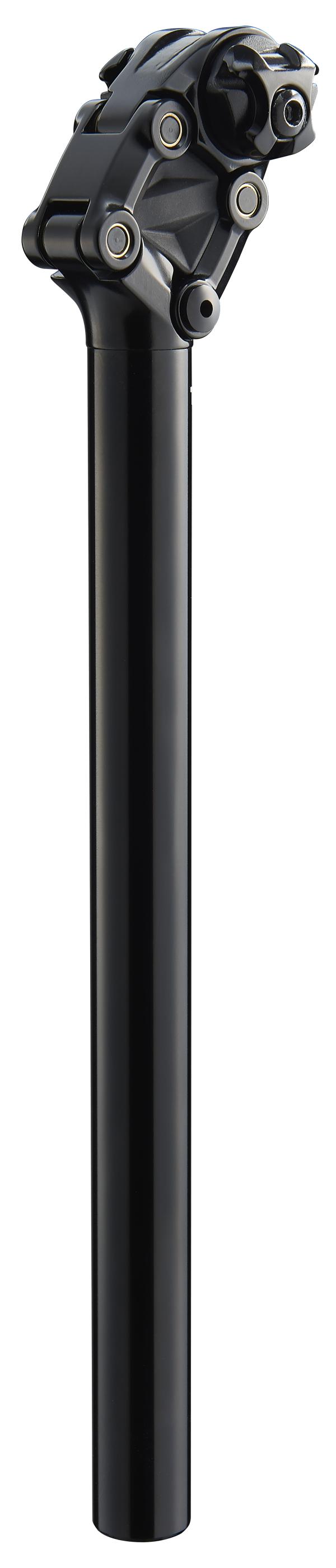 Bike Attitude Sattelst&uuml;tze gefedert 27.2x360mm schwarz H&auml;rte 90A 