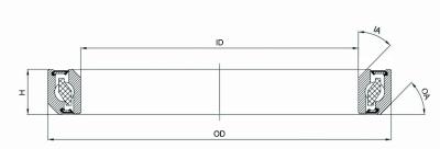 Union Kompaktlager CB-745 33.05x43.8x7 30&deg;/45&deg;  Produktbild 4