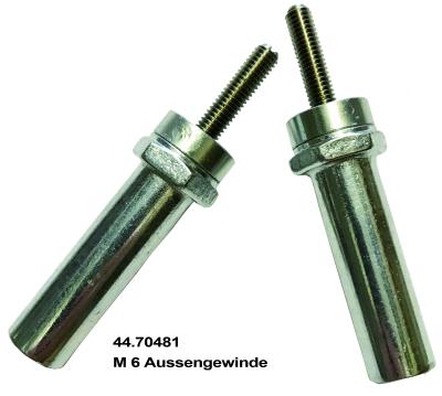FollowMe Achsverl&auml;ngerungs-Muttern M 6x18 Aussengewinde  Produktbild 2
