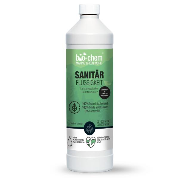 Bio-Chem Sanit&auml;rfl&uuml;ssigkeit 1000 ml ohne Spr&uuml;hkopf 