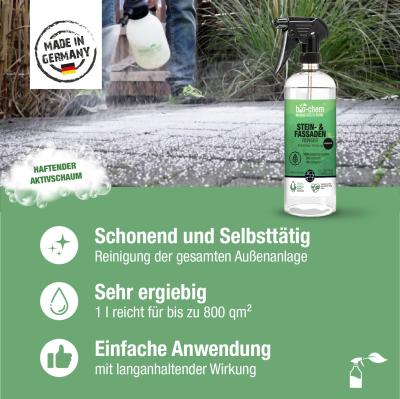 Bio-Chem Stein- und Fassadenreiniger 750 ml mit Spr&uuml;hkopf  Produktbild 1