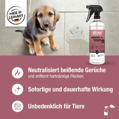 Bio-Chem Geruchs- und Fleckenentferner 750 ml mit Spr&uuml;hkopf  Produktbild 4