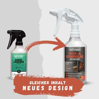 Bio-Chem Ofen- & Kaminglasreiniger 500 ml mit Spr&uuml;hkopf  Produktbild 1