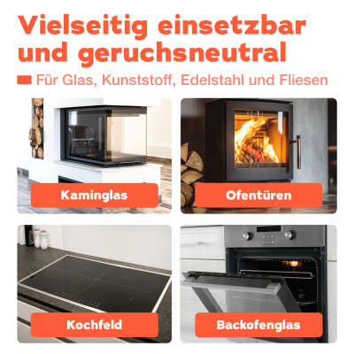 Bio-Chem Ofen- & Kaminglasreiniger 500 ml mit Spr&uuml;hkopf  Produktbild 3