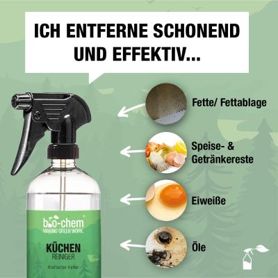 Bio-Chem K&uuml;chenreiniger 750 ml mit Spr&uuml;hkopf  Produktbild 1