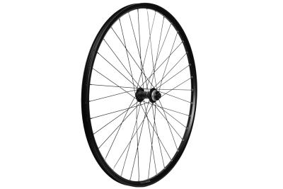 Laufrad vorne 26" 559x19 Deore HBM5100B 100mm Center-Lock QR schwarz  Produktbild 1