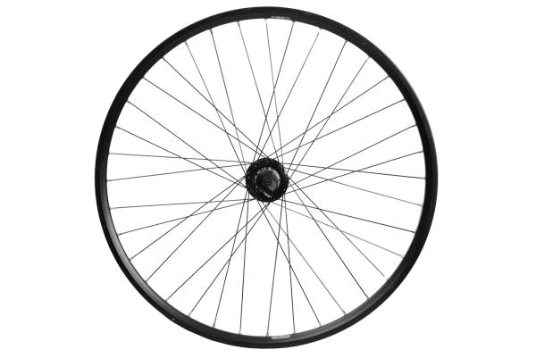 Laufrad vorne 28" 622x19 Nabendynamo Alfine DHS501AL 100mm Center-Lock QR schwarz 