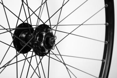 Laufrad vorne 27.5" 584x21 Deore HBM525ABL 100mm 6-Loch QR schwarz  Produktbild 2