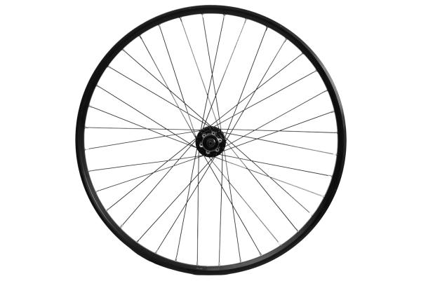 Laufrad hinten 27.5" 584x21 FHQB400HMBZB 135mm 8-11-Gang 6-Loch QR schwarz 