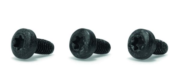 Bosch Befestigungsschrauben f&uuml;r Design-Deckel BDU4xx / BDU37YY schwarz 