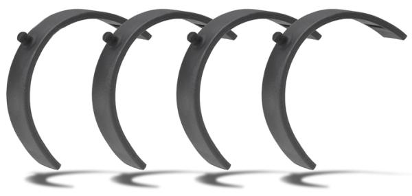 Bosch Set Distanzgummi f&uuml;r Displayhalter Nyon BUI350 35.0mm schwarz 