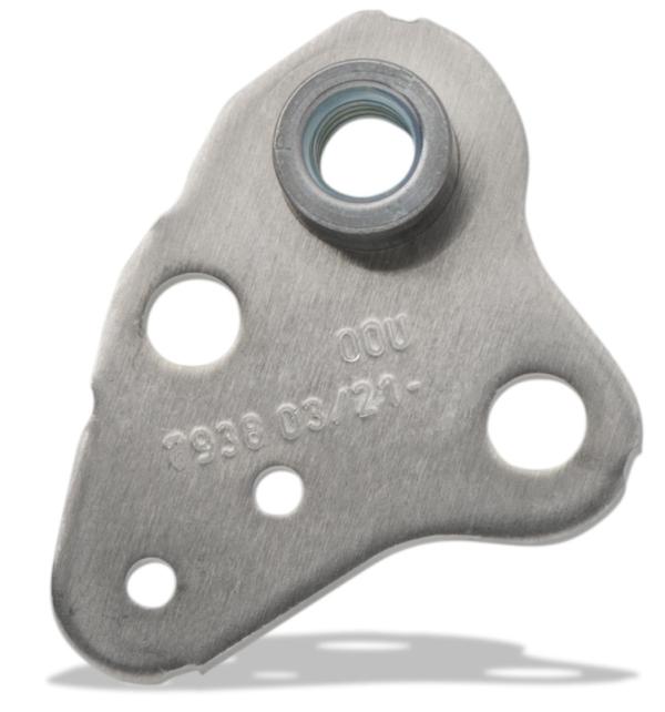 Bosch Montageplatte kurz links BDU37YY silber 