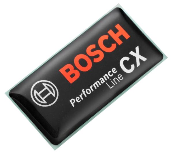 Bosch Logo-Sticker Performance Line CX BDU374Y / BDU384Y rechteckig schwarz 