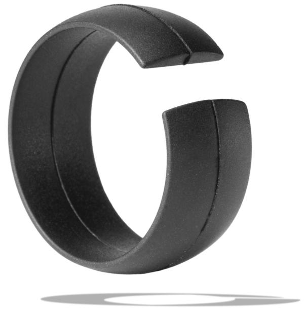 Bosch Distanzgummi f&uuml;r Displayhalter Intuvia 100 25.4mm BDS3110 schwarz 