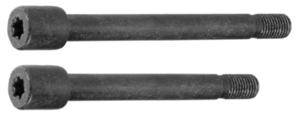 Bosch Befestigungsschraubensatz Antrieb breit BDU31YY 2 St&uuml;ck M8x1x68.7/82.3 schwarz 