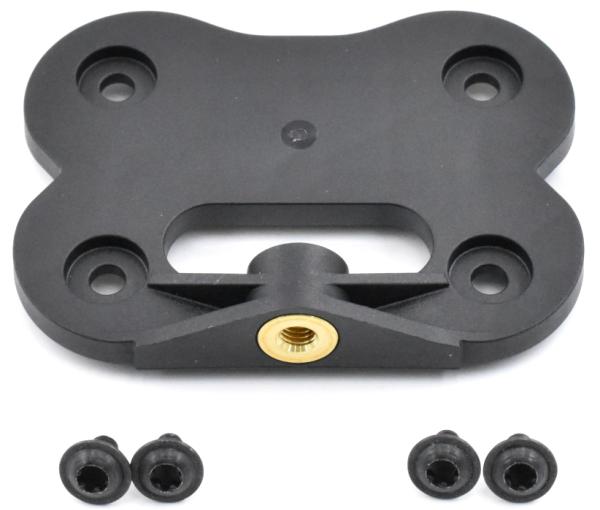 Bosch Kit Befestigungsplatte CompactTube horizontal nicht schlossseitig fest verbaut BBP3242 schwarz 