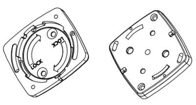 Bosch Montageplatte OEM Intuvia 100 BHU3200 schwarz  Produktbild 1
