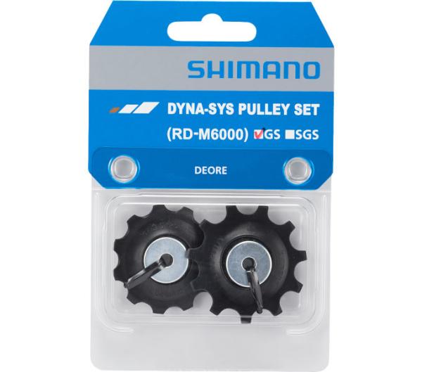 Shimano F&uuml;hrungs- und Spannrolle RD-M6000 GS-Typ Paar 