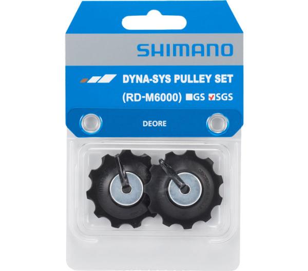 Shimano F&uuml;hrungs- und Spannrolle RD-M6000 SGS-Typ Paar 