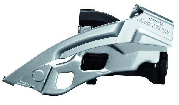 Shimano Umwerfer DEORE FD-T6000 3x10 Top Swing 63-66&deg; Schelle (34.9/31.8/28.6 mm) schwarz 