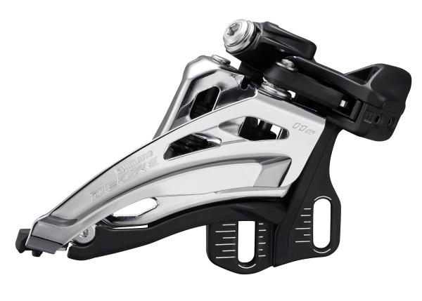 Shimano Umwerfer DEORE FD-M5100 2x11 Side Swing 66-69&deg; E-Typ ohne Platte 