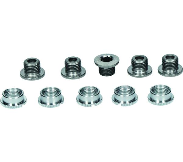 Shimano Kettenblattschraube FC-7710 M8 x 6 mm 5 Sets 