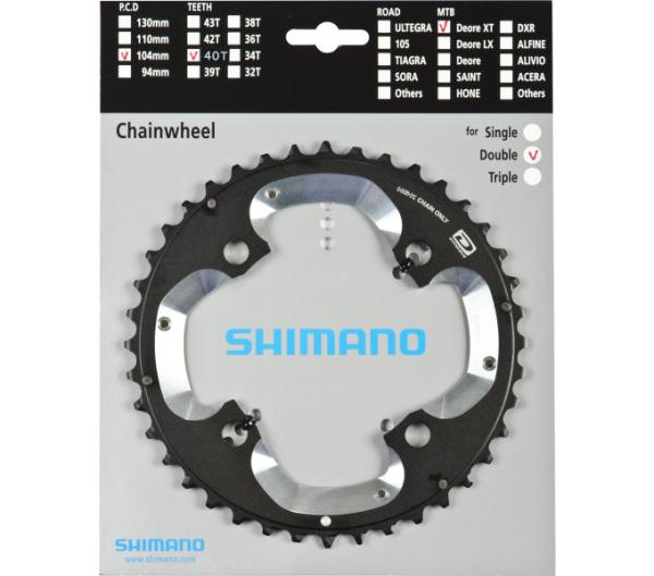 Shimano Kettenblatt XT FC-M785 40 Z&auml;hne AJ 