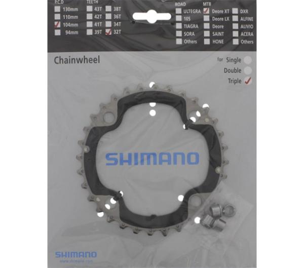 Shimano Kettenblatt DEORE LX FC-T551 32 Z&auml;hne AE 