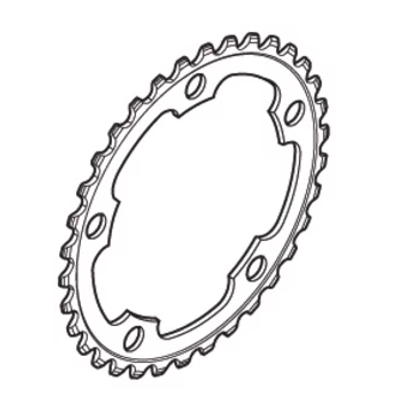 Shimano Kettenblatt CLARIS FC-2350 34 Z&auml;hne schwarz 