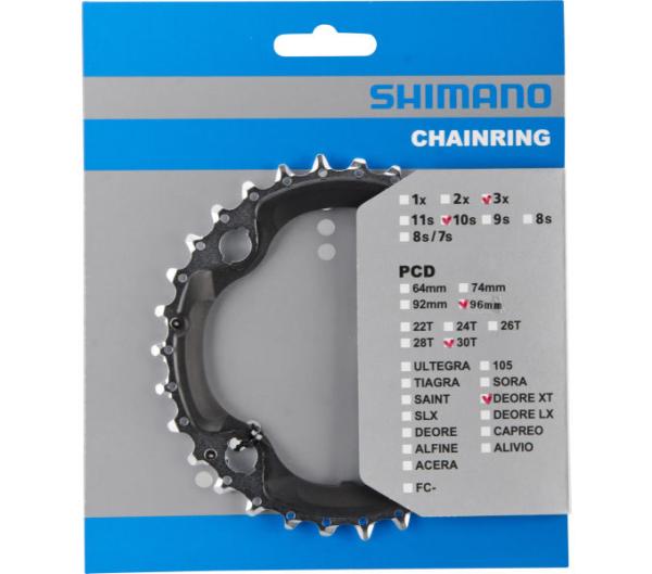 Shimano Kettenblatt XT FC-M782 30 Z&auml;hne AN 
