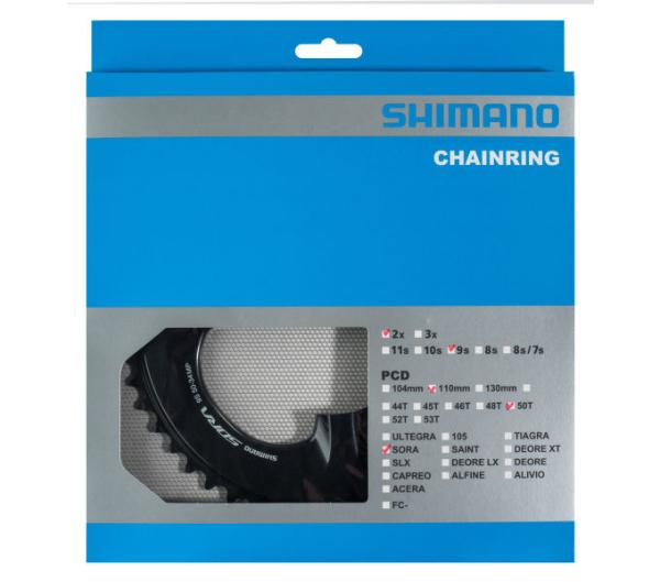 Shimano Kettenblatt SORA FC-R3000 50 Z&auml;hne MP 