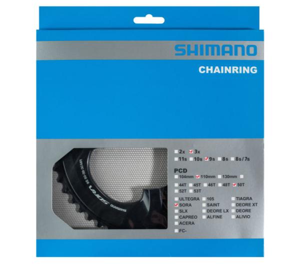 Shimano Kettenblatt SORA FC-R3030 50 Z&auml;hne MR 