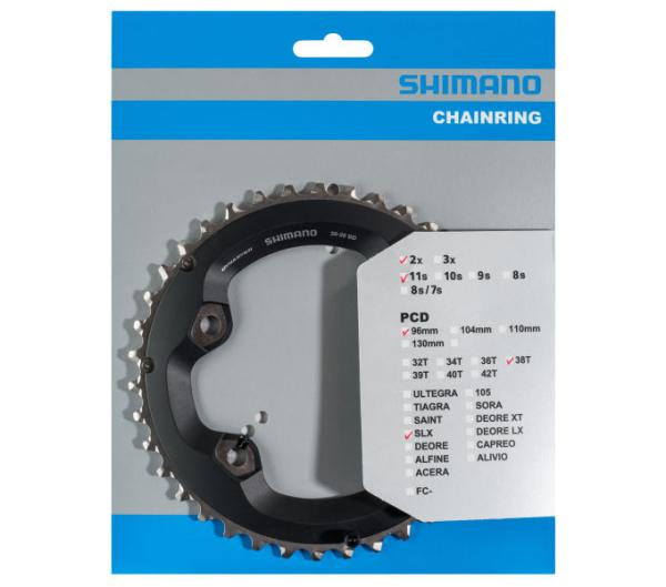Shimano Kettenblatt SLX FC-M7000 38 Z&auml;hne BD 
