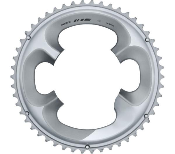 Shimano Kettenblatt 105 FC-R7000 50 Z&auml;hne MS silber 