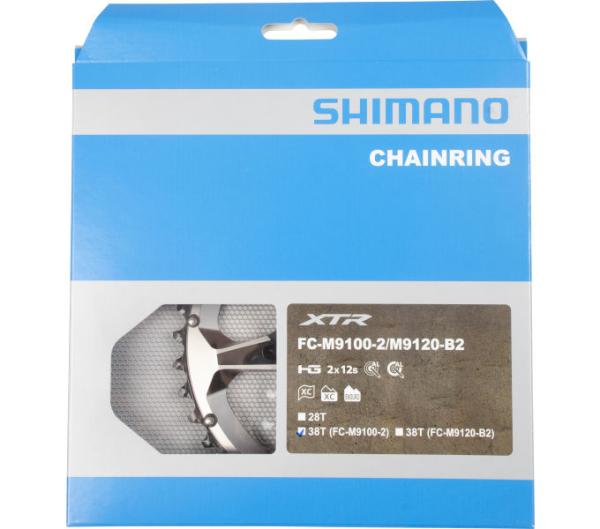 Shimano Kettenblatt XTR FC-M9100 38 Z&auml;hne BH 