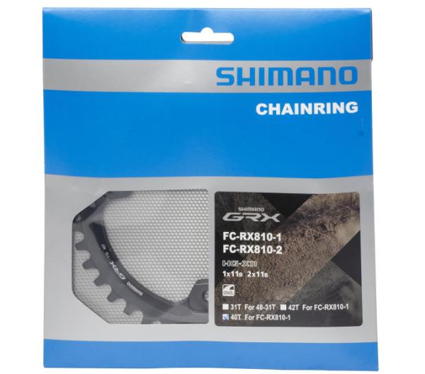 Shimano Kettenblatt GRX FC-RX810 40 Z&auml;hne 