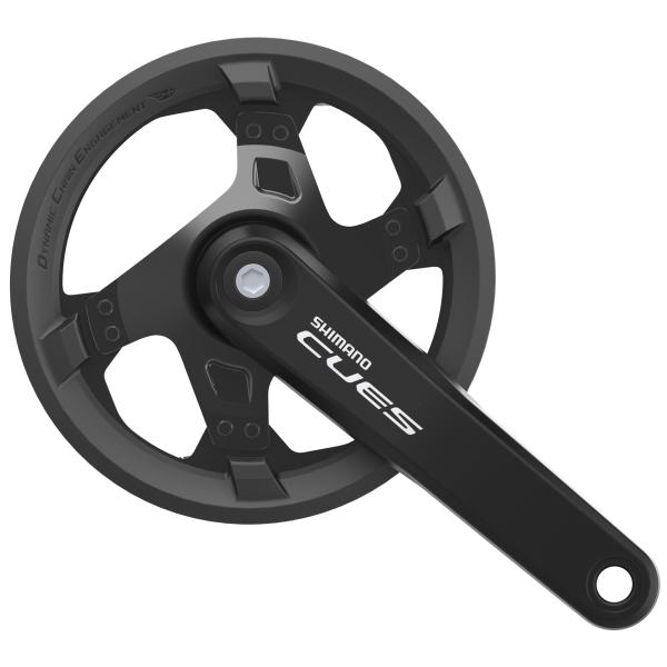 Shimano Kettenradgarnitur CUES FC-U4000 175 mm 40 Z&auml;hne Hosenschutz 