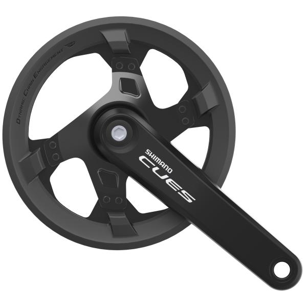 Shimano Kettenradgarnitur CUES FC-U4000 175 mm 42 Z&auml;hne Hosenschutz 