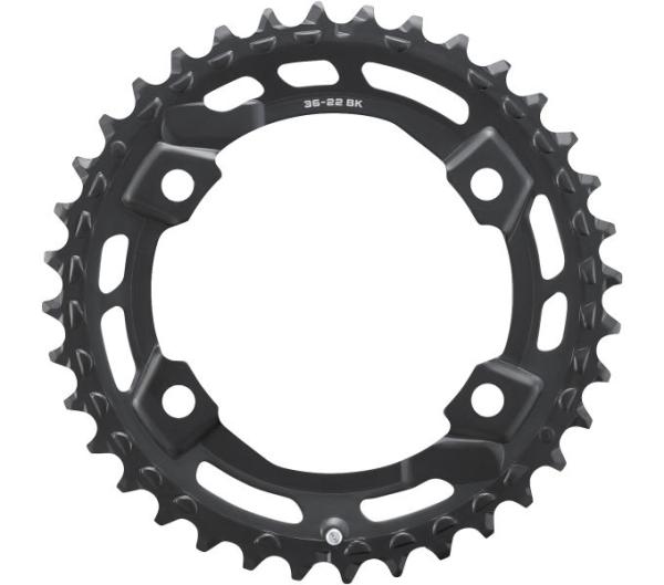 Shimano Kettenblatt CUES FC-U6000-2 36 Z&auml;hne BK 