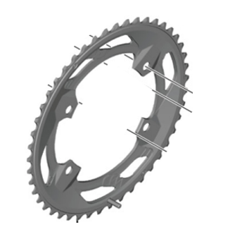 Shimano Kettenblatt FC-RX610-2 46 Z&auml;hne NS 