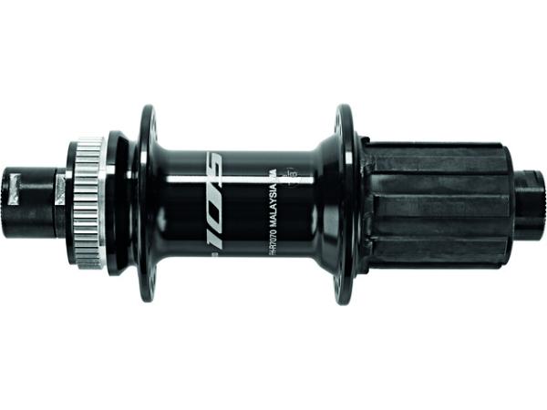 Shimano Hinterradnabe 105 FH-R7070 10/11-Gang 142 mm 36-Loch 12 mm Center-Lock schwarz 