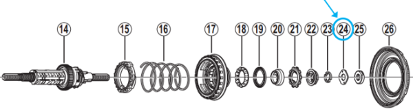 Shimano Sicherungsring SG-S700 
