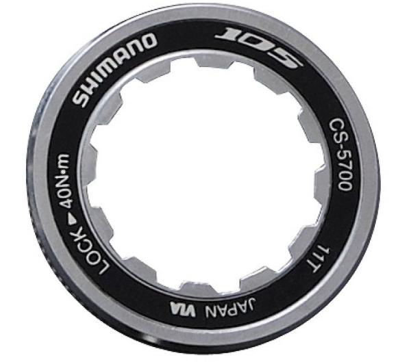 Shimano Lock-Ring CS-5700-10 mit Spacer f&uuml;r 12 Z&auml;hne 