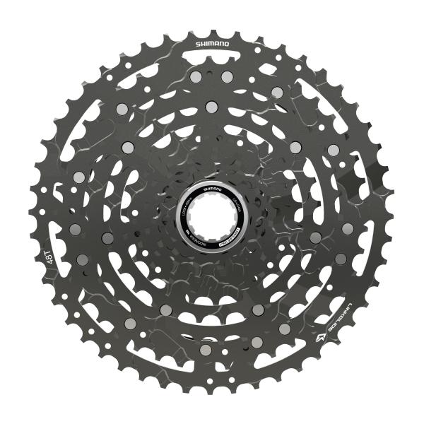 Shimano Kassette CUES CS-LG400 10-Gang 11-48 Z&auml;hne Linkglide schwarz 