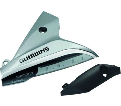 Shimano Abdeckung oben ST-EF65-8 oben silber mit Schrauben (M3x5)  Produktbild 4