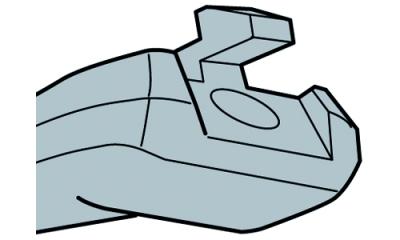 Shimano Schalthebel-Adapter XTR SM-SL98 links 2010 offen  Produktbild 3