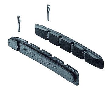 Shimano Bremsgummi S70C f&uuml;r Alufelgen mit Befestigungsschrauben Paar 