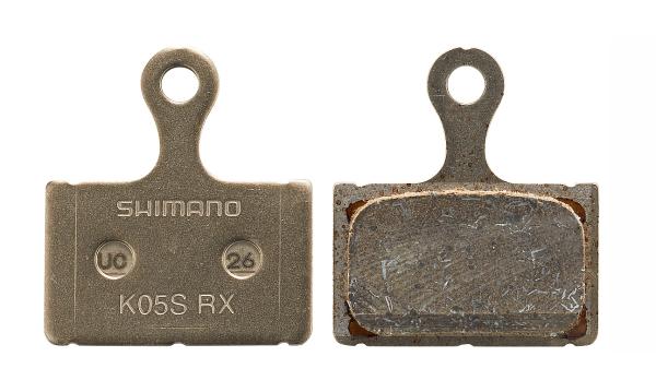 Shimano Bremsbel&auml;ge K05S Kunstharz Paar 